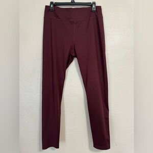 Aurique, size XL, burgundy color leggings.